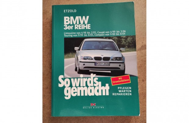 BMW E46 javtsi karbantartsi knyv