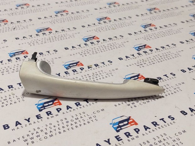 BMW E46 jobb els� h�ts� kifel� ny�l� kilincs - feh�r