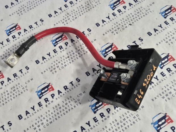 BMW E46 kis biztostktbla pozitv kbel biztostk doboz