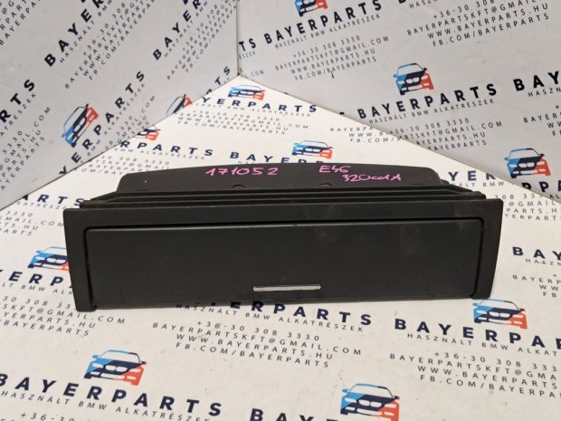 BMW E46 középső tároló szemüvegtartó box hamutartó konzol