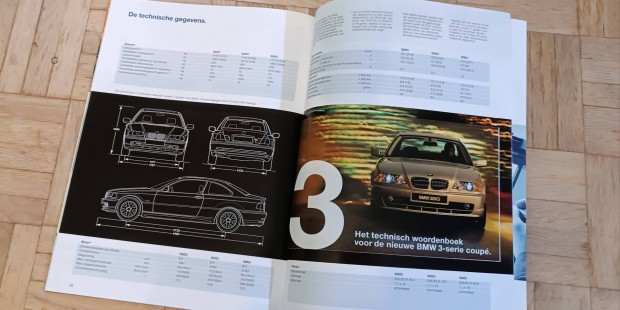 BMW E46 prospektus leírás Coupe cabrio sedan compact
