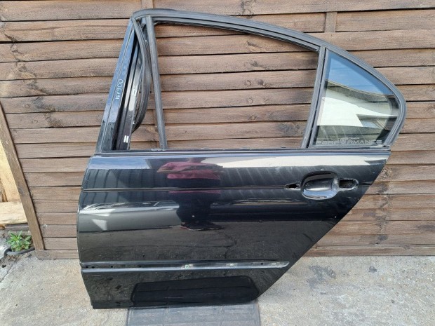 BMW E46 sedan fekete bal hátsó ajtó