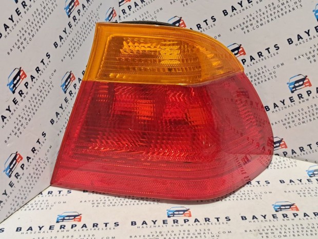 BMW E46 sedan jobb hátsó gyári sárga indexes lámpa