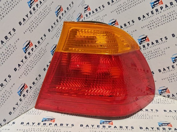 BMW E46 sedan jobb hátsó gyári sárga indexes lámpa