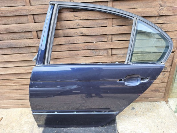 BMW E46 sedan kék orientblau bal hátsó ajtó