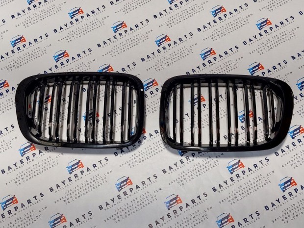 BMW E46 sedan touring compact új fényes fekete vese hűtőrács