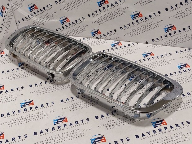 BMW E46 sedan touring compact új króm vese hűtőrács - kis hibával