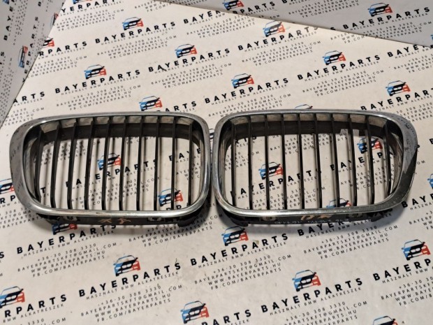 BMW E46 sedan touring compact króm vese hűtőrács - fültörött