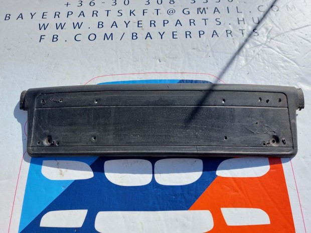 BMW E46 sedan touring első lökhárító rendszám tartó díszléc műanyag