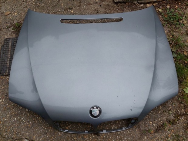 BMW E46 sedan touring facelift szrke silbergrau motorhztet gptet
