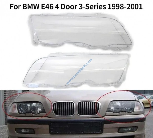 BMW E46 szedn / touring lmpabra, fnyszr bra 1998-2002