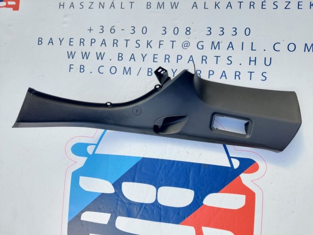 BMW E46 touring jobb hts fekete D oszloptakar oszlop takar