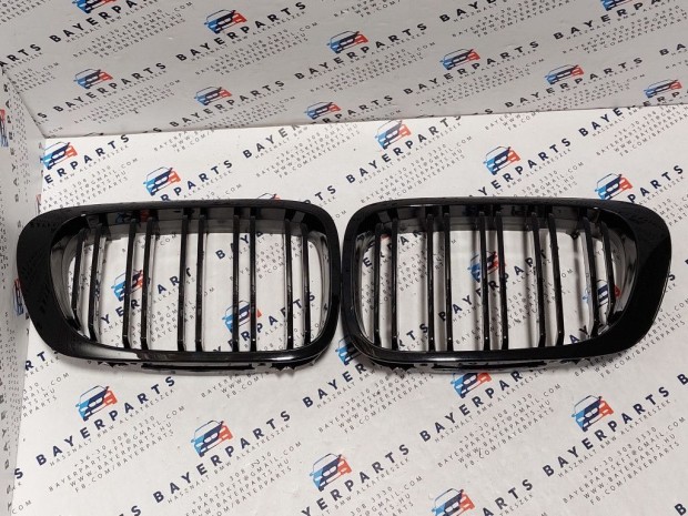 BMW E46 új coupe cabrio dupla fényes fekete vese hűtőrács