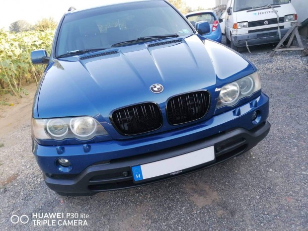 BMW E53 preface ( x5 ) dszrcs vese htrcs lakk fekete dupla plcs