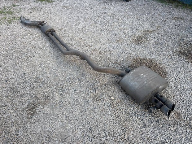 BMW E60 E61 306D4 272le komplett kipufogó rendszer, kipufogó dob