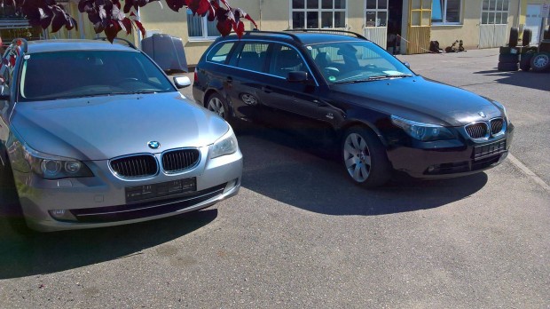 BMW E60 E61 525d 530d 530i 545i alkatrszek bonts