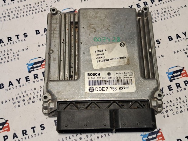 BMW E60 E61 525d M57N ECU computer motorvez�rl�