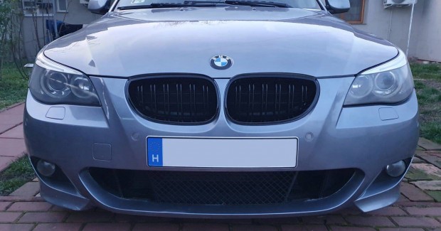 BMW E60 E61 (5-s) dszrcs / vese / htrcs lakk fekete dupla 2x6 sz