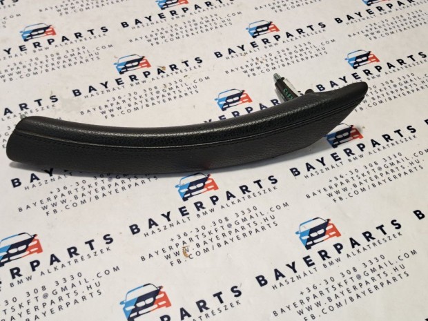 BMW E60 E61 fekete jobb hts ajtbehz foganty kapaszkod ajt beh