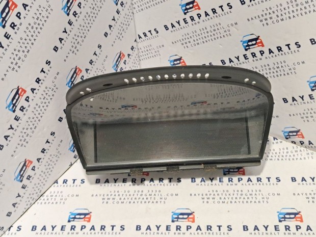 BMW E60 E61 navi navigci CID 8,5"  kijelz LCD