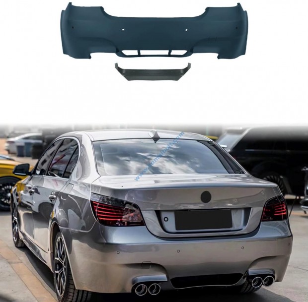 BMW E60 M5 style hátsó lökhárító, 2003-2010