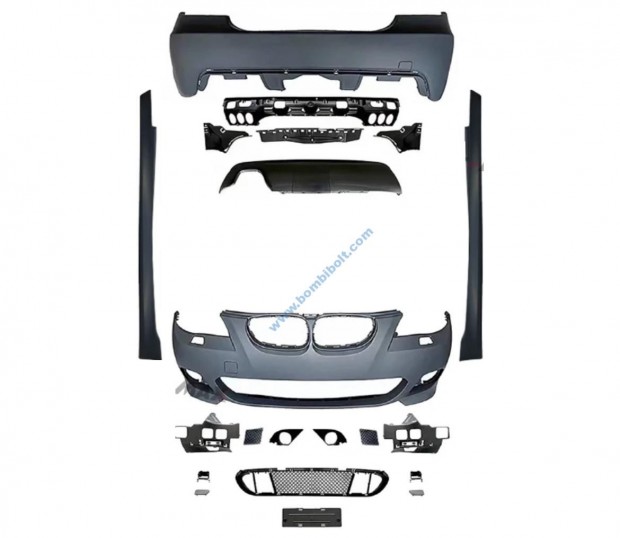 BMW E60 M-tech, M-Paket lökhárító szett 2003-2007