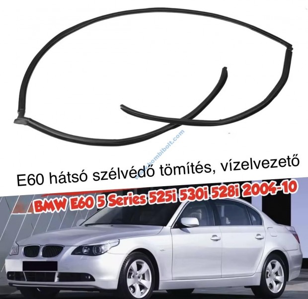 BMW E60 h�ts� sz�lv�d� gumi t�m�t�s, v�zlelvezet� 2003-2010,