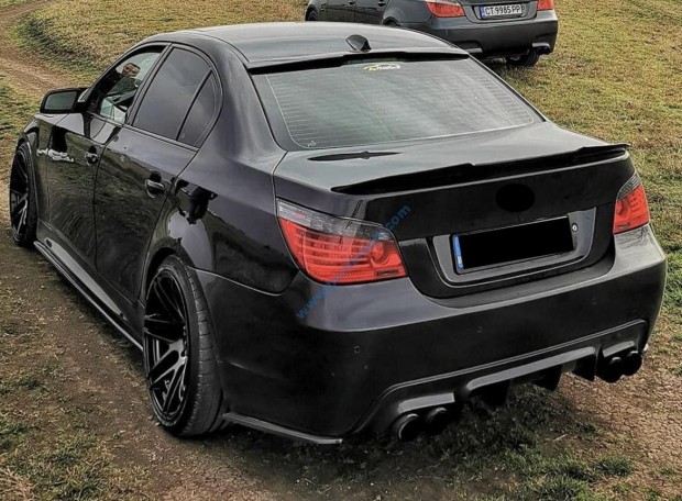 BMW E60 optikai csomag AKCIÓS ajánlat, csomagtér spoiler + hátsó