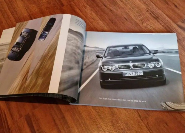 BMW E65 7-Es Limuzin Prospektus 2002 134 Oldal 735i 745i 735 Li 745 Li