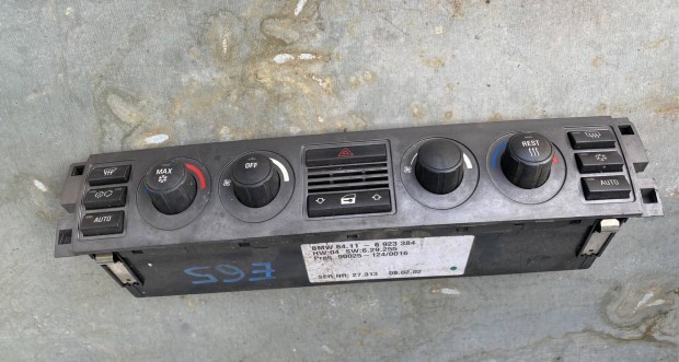 BMW E65 klma panel