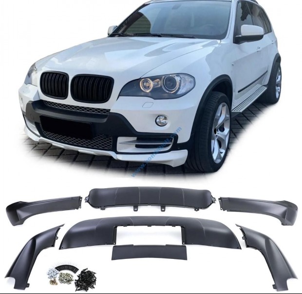 BMW E70 X5 M aerodinamikai spoiler csomag, Lkhrt Diffzor