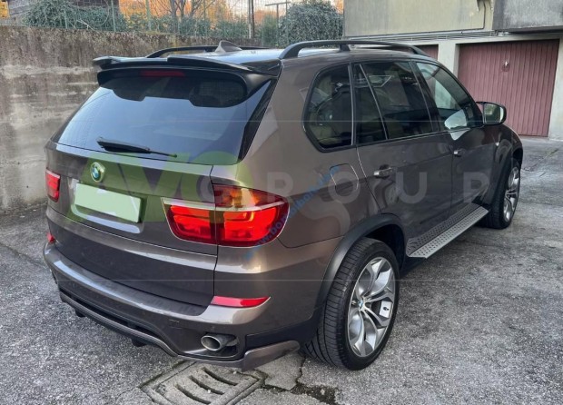 BMW E70 X5 spoiler, hts szrny fnyezett fekete