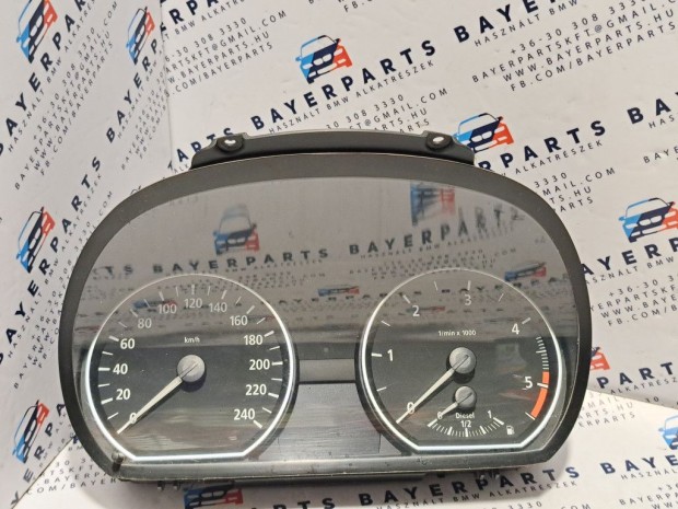 BMW E81 E87 E88 116d 118d 120d diesel óra óracsoport km