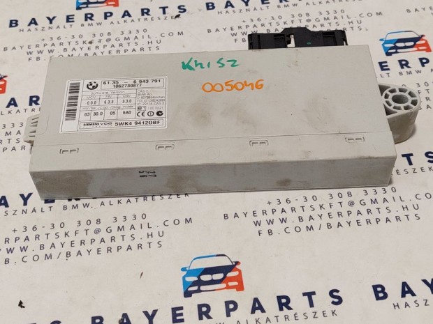 BMW E87 CAS 2 CAS2 modul vezrl