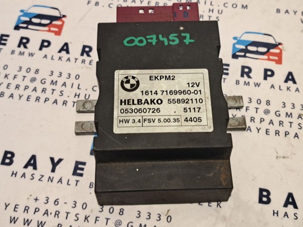 BMW E87 E90 E60 X5 EKPM ekpm2 AC �zemanyag szivatty� rel� vez�rl� mod