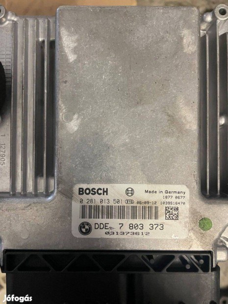 BMW E87 E90 E60 motorvezérlő Bosch 0281013501 DDE 7803373