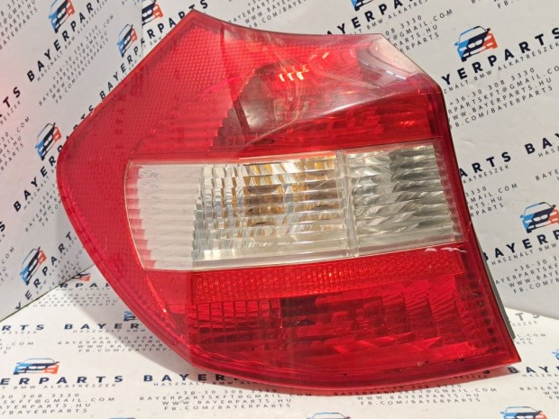 BMW E87 bal hátsó lámpa - repedt