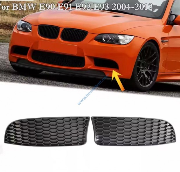 BMW E90 E91 E92 E93 M3 stye lökhárító rács