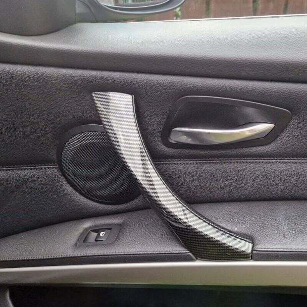 BMW E90 E91 E92 E93 ajtóbehúzó, kapaszkodó külső+belső rész carbon