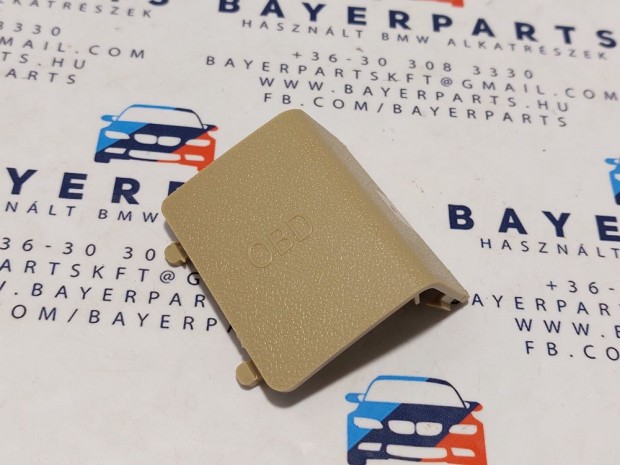 BMW E90 E91 E92 E93 bézs OBD takaró fedél