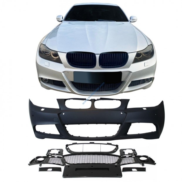 BMW E90 E91 Lci M-tech, M paket első lökhárító szett 2008-2012