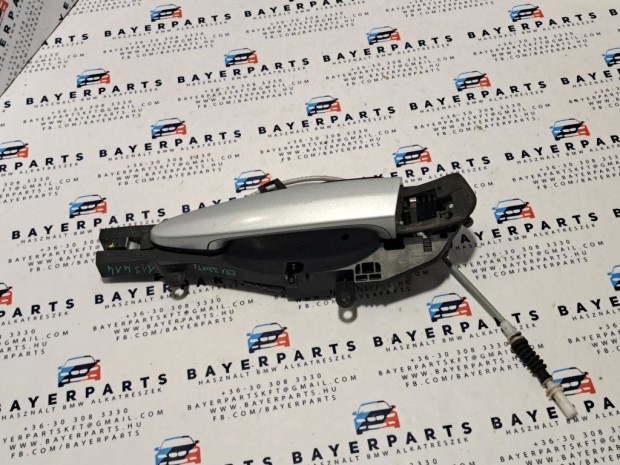 BMW E90 E91 bal els� komplett ez�st titansilber k�ls� kilincs