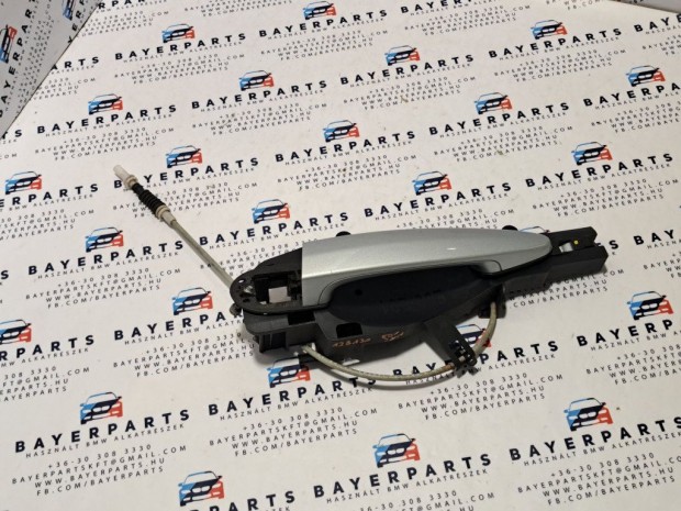 BMW E90 E91 bal h�ts� komplett ez�st titansilber k�ls� kilincs