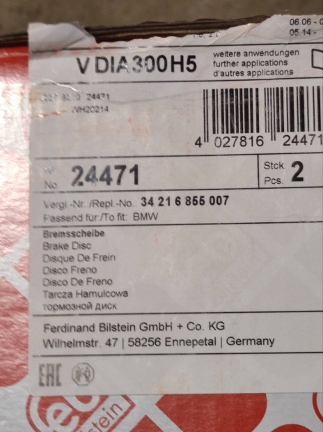 BMW E90 -hez Bilstein fektarcsa.