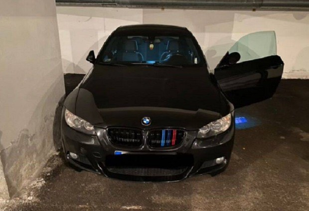 BMW E92 E93 preface (3-as coupe/cab/M3) vese lakk fekete dupla /M cs
