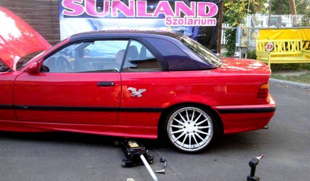 BMW E-36 cabrio hardtop tet, Miskolcon elad!