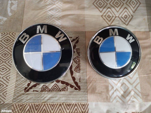 BMW Emblma 74mm, 82mm kk sznben s fekete sznben