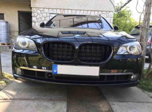 BMW F01 (7-es) dszrcs / vese / htrcs lakk fekete dupla plcs