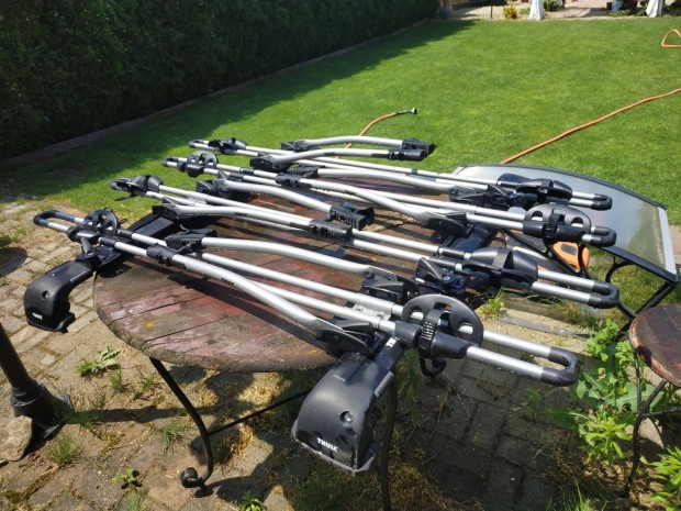 BMW F10 530D Thule Wingbar 9595B Black Tetőcsomagtartó eladó