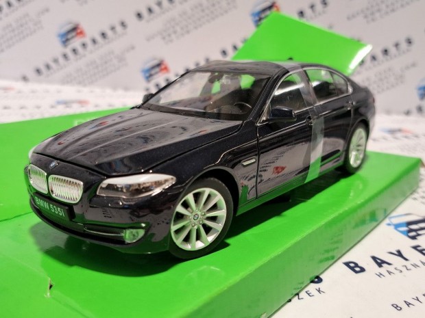 BMW F10 535i (2010) fekete - Welly - 1:24